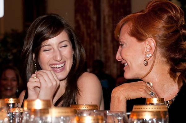 Bruce Springsteen's daughter and wife enjoy a toast to Bruce
