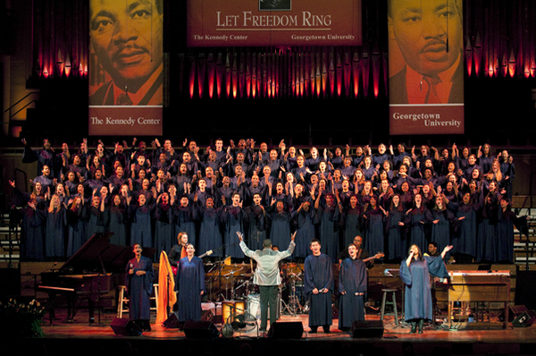 India Arie and the Georgetown Choir